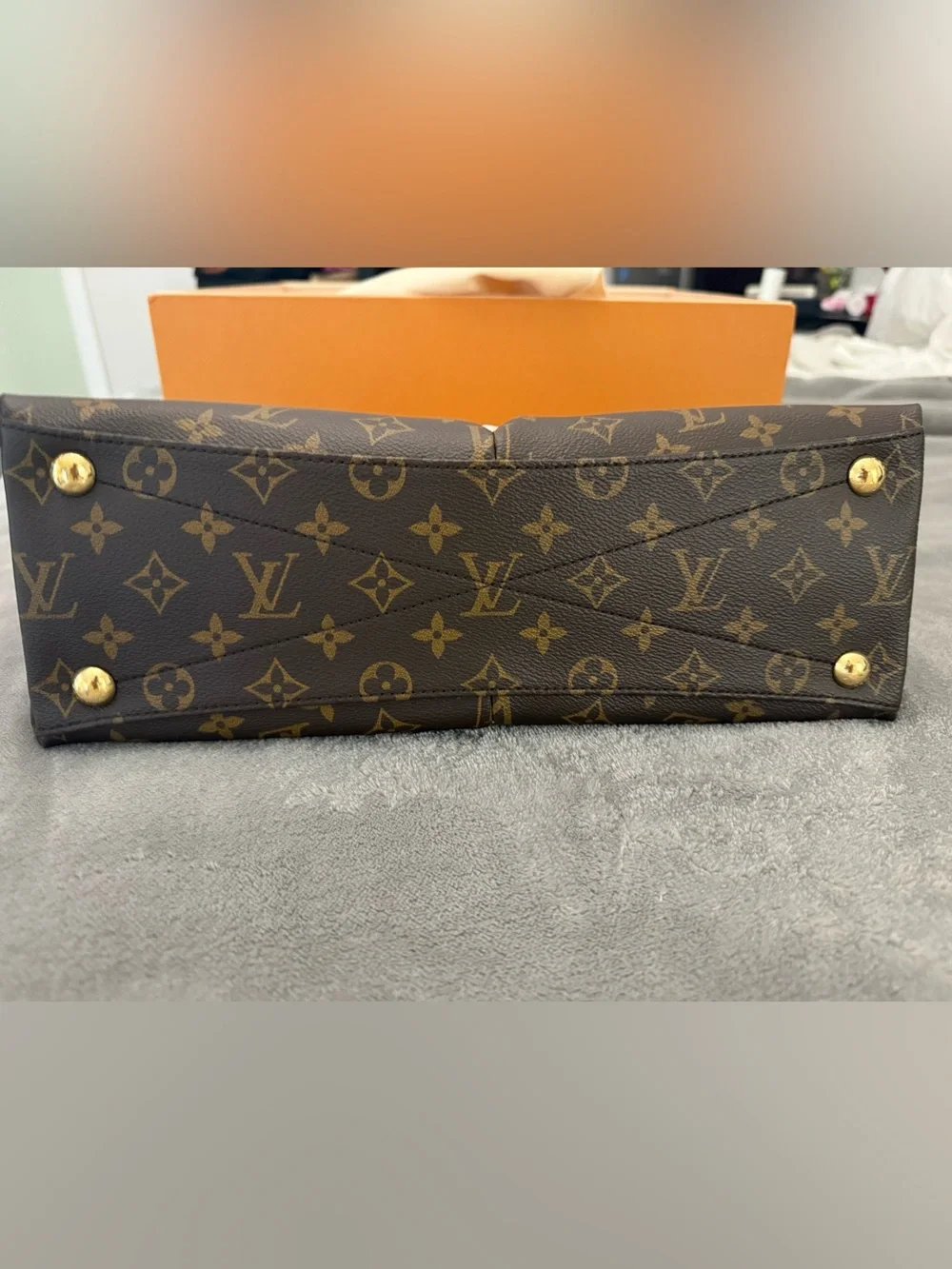 Louis Vuitton Monogram Tri-Panel Shoulder Tote - Brown & Cream
